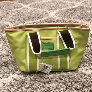 Coach Mini Tote in Lime Green